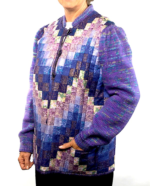Product Photo of the Bargello Jacket by Ann Lainhart